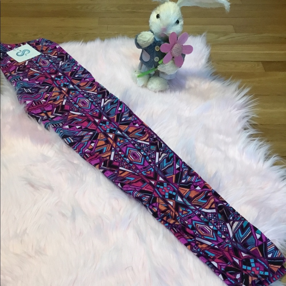 🆕New Mosaic Print Legging OS - Picture 2 of 7